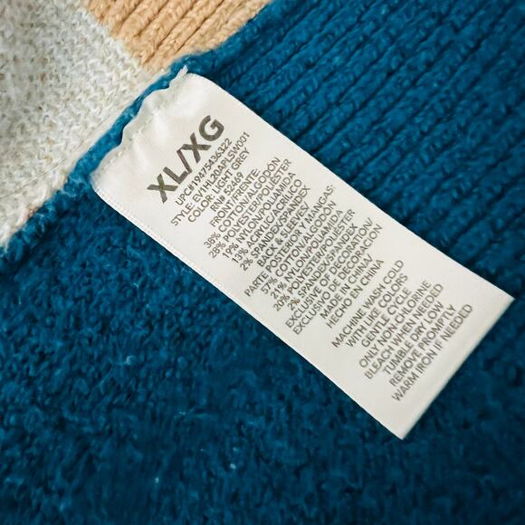 EV1 Alpaca Sweater HEavy Knit Crewneck Long Sleeve Casual Cute - XL - Picture 6 of 6